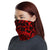 Hawaiian Bandana - Polynesian Plumeria Tribe Red Neck Gaiter - Polynesian Pride