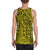 Polynesian Hawaiian Style Tribal Tattoo Yellow - Hawaii Men's Tank Top - Polynesian Pride