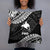 Papua New Guinea Polynesian Pillow - Black Seal Pillows 18×18 Black - Polynesian Pride