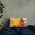 Papua New Guinea Polynesian Pillow - Hibiscus Coat of Arm - Polynesian Pride