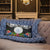 Palau Pillow - Coat Of Arms With Tropical Flowers - Polynesian Pride