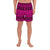 Polynesian Tattoo Tribal Pink Men's Athletic Long Shorts Art - Polynesian Pride