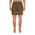 Polynesian Nation Gold Men's Athletic Long Shorts - Polynesian Pride