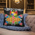 Tonga Pillow - Coat Of Arms With Tropical Flowers - Polynesian Pride