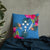 Kosrae Polynesian Pillow - Hibiscus Surround - Polynesian Pride