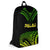 Palau Polynesian Backpack - Reggae Tribal Pattern - Polynesian Pride