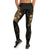 Samoa Polynesian Women's Leggings - Gold Pineapple - Polynesian Pride