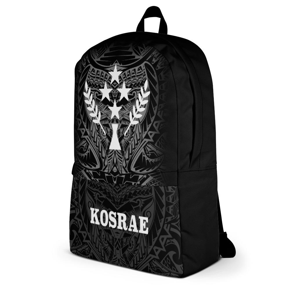 Kosrae Micronesia Backpack - White Tribal Pattern - Polynesian Pride