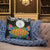 Palau Pillow - Coat Of Arms With Tropical Flowers - Polynesian Pride