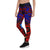 Samoa Leggings - Blue Shark Polynesian Tattoo - Polynesian Pride