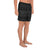 Polynesian Tattoo Tribal Gray Men's Athletic Long Shorts - Polynesian Pride