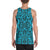 Polynesian Kakau Turtle Blue - Hawaii Men's Tank Top - Polynesian Pride