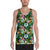 Animals And Tropical Flowers AH - J6 - Hawaii Men's Tank Top AH White - Polynesian Pride