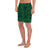 Polynesian Symmetry Green Men's Athletic Long Shorts - Polynesian Pride