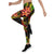 Samoa Polynesian Women Legging - Reggae Plumeria - Polynesian Pride