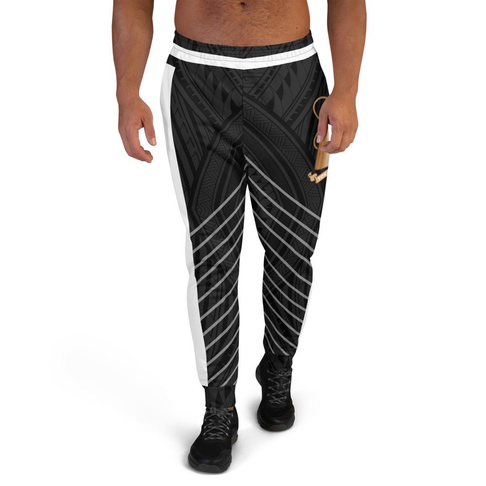 Tokelau Custom Sweatpant - Line Style Polynesian Patterns Unisex Black - Polynesian Pride