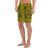 Polynesian Symmetry Yellow Men's Athletic Long Shorts - Polynesian Pride