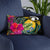 Nauru Polynesian Basic Pillow - Tropical Bouquet - Polynesian Pride