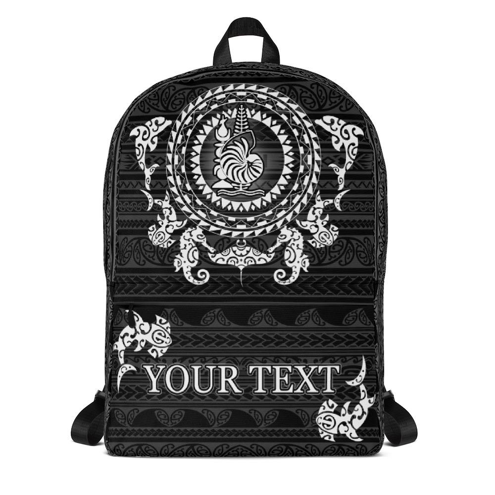 New Caledonia Backpack - Custom Ocean Animals Art - Polynesian Pride