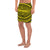 Polynesian Seamless yellow Men's Athletic Long Shorts - Polynesian Pride