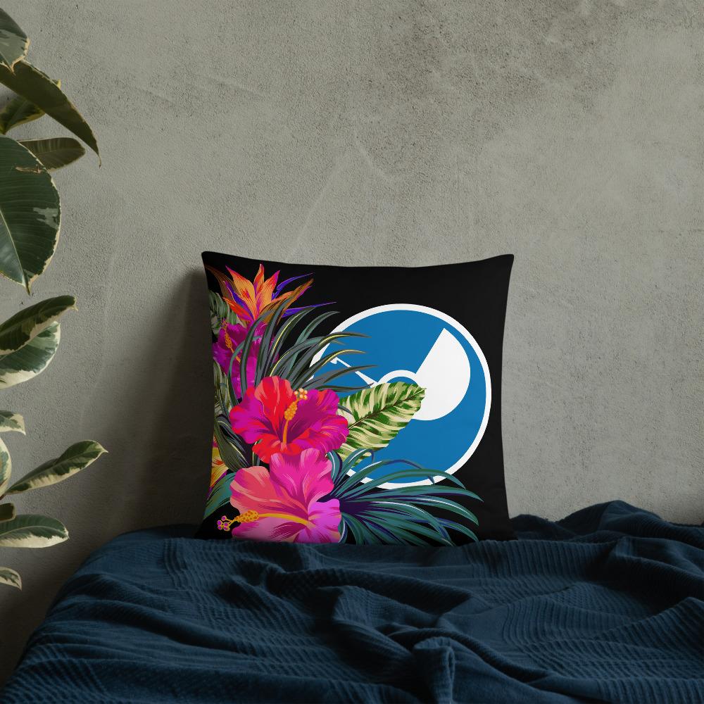 Yap Micronesia Basic Pillow - Tropical Bouquet - Polynesian Pride