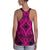 Polynesian Plumeria Mix Pink Black Hawaii Women's Racerback Tank Top - Polynesian Pride