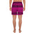 Polynesian Tattoo Tribal Pink Men's Athletic Long Shorts - Polynesian Pride