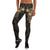 Samoa Polynesian Women's Leggings - Gold Pineapple - Polynesian Pride