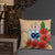 Samoa Polynesian Pillow - Hibiscus Coat of Arm - Polynesian Pride