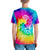 Hawaiian Warrior Mens T Shirt Tie Dye - Polynesian Pride