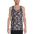 Tropical Grey Hawaii Men's Tank Top AH White - Polynesian Pride