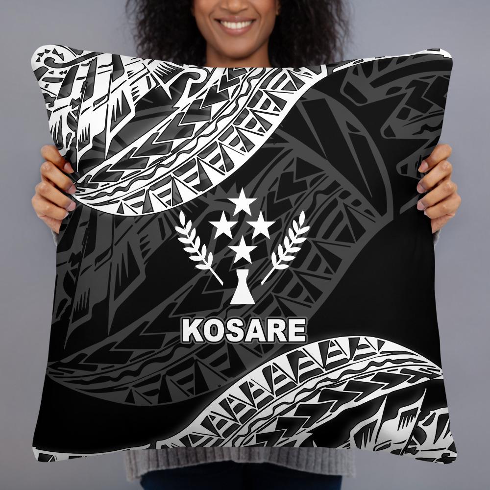 Kosrae Polynesian Pillow - Black Seal - Polynesian Pride