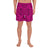 Polynesian Culture Pink Men's Athletic Long Shorts Art - Polynesian Pride