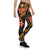 Polynesian Hawaii Women Legging - Gold Plumeria - Polynesian Pride