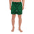 Polynesian Tradition Green Men's Athletic Long Shorts Art - Polynesian Pride