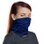 Polynesian Maori Mask Blue Unisex Neck Gaiter - Polynesian Pride