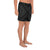 Polynesian Tradition Gray Men's Athletic Long Shorts - Polynesian Pride