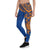 Marshall Islands Polynesian Leggings (Women) - Blue Turtle - Polynesian Pride