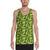 Tropical Green Hawaii Men's Tank Top AH White - Polynesian Pride