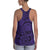 Polynesian Maori Lauhala Violet Hawaii Women's Racerback Tank Top - Polynesian Pride