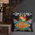 Tonga Pillow - Coat Of Arms With Tropical Flowers - Polynesian Pride