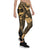 Guam Polynesian Leggings - Guam Gold Seal with Polynesian Tattoo Gold - Polynesian Pride