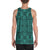 Polynesian Lauhala Mix Turquoise - Hawaii Men's Tank Top - Polynesian Pride