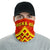 Hawaiian Bandana Mauna Kea Speacial Polynesian Neck Gaiter - AH - Red One Size Red - Polynesian Pride