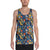 Tropical Buttterfly And Flower Hawaii Men's Tank Top AH White - Polynesian Pride