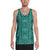 Polynesian Symmetry Turquoise - Hawaii Men's Tank Top Turquoise - Polynesian Pride