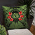 Hawaii Pillow - Coat Of Arms With Hibiscus Flowers - Polynesian Pride