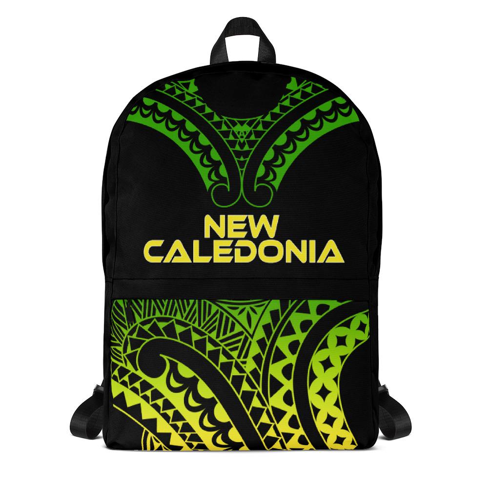 New Caledonia Polynesian Backpack - Reggae Tribal Pattern Reggae - Polynesian Pride