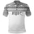 Fiji Polo Shirt Rugby Fijian Tapa White Patterns Unisex White - Polynesian Pride