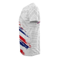 Hawaii Flag Polynesian – T-Shirt – White - Polynesian Pride